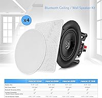 Pyle PDICBT256 5.25” Bluetooth In-Wall In-Ceiling Speaker System — image 7