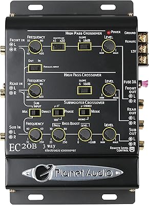 Planet Audio EC20B Car Electronic Crossover