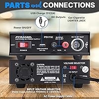 Pyramid PSV150 Compact Bench Power Supply — image 2