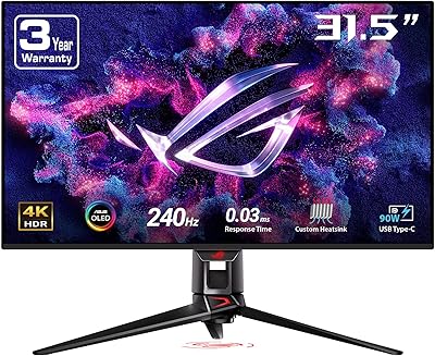 ASUS ROG Swift PG32UCDM 32-inch 4K OLED Gaming Monitor