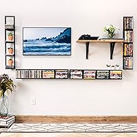 YouHaveSpace 34-Inch Media Storage Rack Set of 2 — image 2