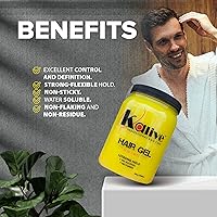 KALIVE Men's Hair Styling Gel 64 oz — image 3