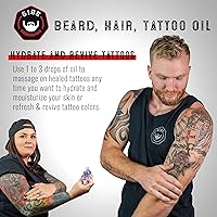 GIBS Signature Series Skull Hair & Tattoo Oil 1oz — image 3