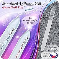 Gladzy Genuine Czech Glass Nail File Set — image 3