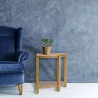 Sorbus Bamboo Shower Stool - Corner Bath Bench — image 7