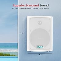 Pyle PDWR63 Waterproof Outdoor Speaker System — image 2
