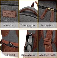 Tzowla Canvas Laptop Backpack 17.3 Inch — image 5