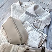 LINE+ARC Neoprene Toiletry Bag - Sandstone — image 7