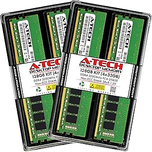 A-Tech 128GB DDR4 3200MHz Desktop RAM Kit Review