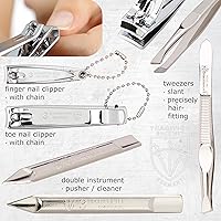 3 Swords Germany 8-Piece Manicure Pedicure Grooming Kit — image 4