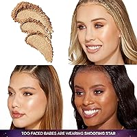 Too Faced Moon Crush Highlighter 0.24oz - Shooting Star (Effervescent Champagne) — image 3