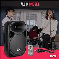 LyxPro SPA-12 12″ Portable PA Speaker — image 7