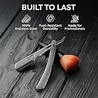 Parker SRX Stainless Steel Straight Razor — image 4