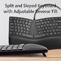 Kensington Pro Fit Ergonomic Wired Keyboard K75400US — image 2