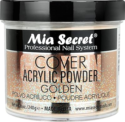 Mia Secret Golden Acrylic Powder 8oz