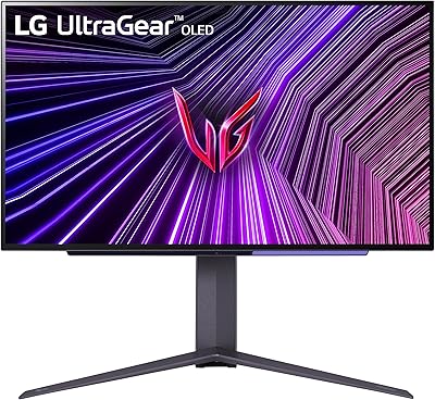 LG 27GR95QE-B 27″ Ultragear OLED Gaming Monitor
