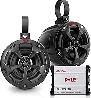 Pyle PLUTV42CH Marine Speakers with Amplifier — image 1