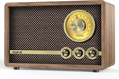 Mufoli RA60S-B Vintage Bluetooth Speaker