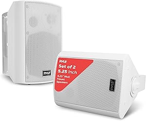 Pyle PDWR51BTWT Wall Mount Bluetooth Speaker System Review
