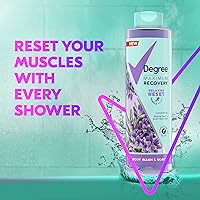 Degree Maximum Recovery Body Wash and Soak 22 oz Lavender — image 3