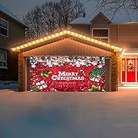Lordaeron Christmas Garage Door Banner Decoration 6X13 FT — image 5