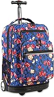 J World Sundance Rolling Backpack for Laptops, 20-inch, Vintage Rose — image 1