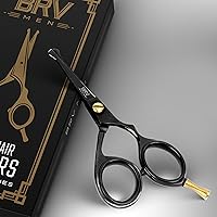 BRV MEN Rounded-Tip Small Trim Scissors for Men 4.2″ — image 3