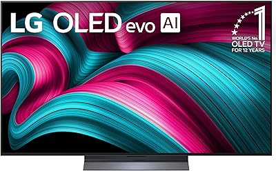 LG 55-Inch OLED evo AI 4K C5 Series Smart TV