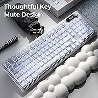OHY K98 White Gaming Keyboard — image 5