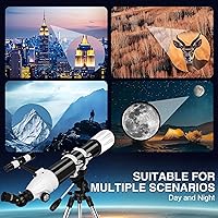 Hawkko 90mm 900mm Astronomical Refractor Telescope — image 7