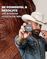 Bossman MUDstache Unscented Mustache Wax 2 Pack (2 oz) — image 6