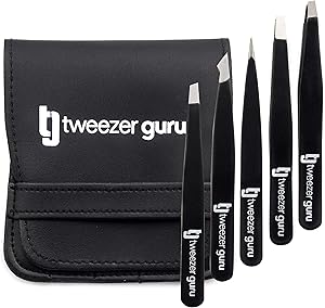 Tweezer Guru Stainless Steel 5-Piece Tweezer Set Review