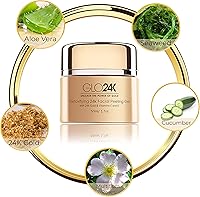 GLO24K Facial Peeling Gel with 24k Gold, 8.15oz — image 2