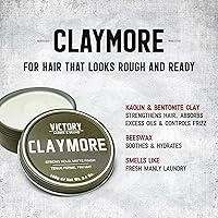 Victory Barber & Brand Claymore Hair Pomade, 3.1oz — image 4