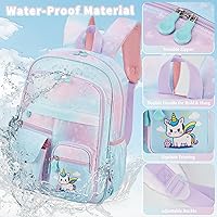 School Backpack for Girls Rainbow Backpack with Pencil Case — image 8