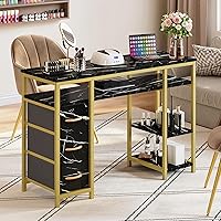 DWVO Nail Desk with 3 Drawers — image 2
