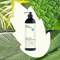 Plant Therapy Tea Tree & Peppermint Essential Oil Body Wash 32oz — image 3