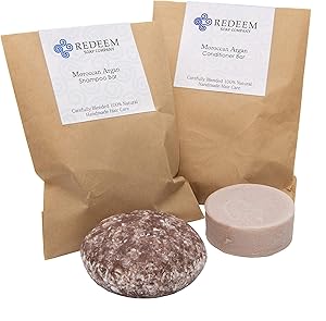 PURE SABAO Moroccan Argan Shampoo & Conditioner Bars (3oz Shampoo, 1oz Conditioner) Review