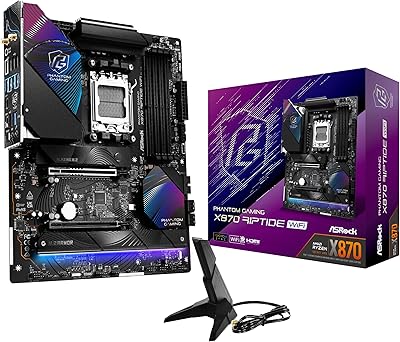 ASRock Phantom Gaming X870 Riptide WiFi 7 ATX Motherboard