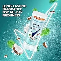 Degree Advanced Antiperspirant Deodorant Move Fresh Coconut 4 Count 72-Hour Protection — image 5