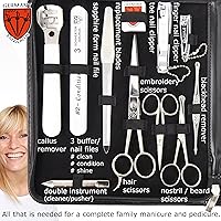 3 Swords Germany 23-Piece Manicure Pedicure Grooming Kit — image 2