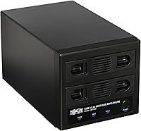 Tripp Lite U357-002 USB 3.0 Dual Bay External SATA Hard Drive RAID Enclosure — image 1