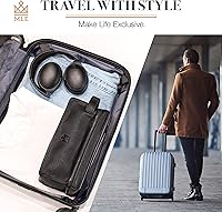 Make Life Exclusive Men's Leather Toiletry Bag — image 6