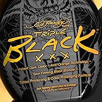 Ed Hardy BLACK XXX Instant Dark Color Tanning Lotion, 13.5 oz — image 4