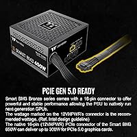 Thermaltake Smart BM3 650W 80Plus Bronze ATX 3.0 Power Supply — image 4