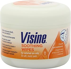 Visine Soothing Wipes 30 Count Review