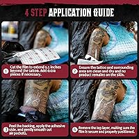 Hustle Butter Second Skin Tattoo Wrap - 7.9 in x 8.8 yd — image 3