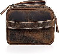 VC Vintage Couture Leather Toiletry Bag for Men — image 7