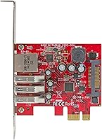 StarTech 3 Port PCIe USB 3.0 Card + Gigabit Ethernet — image 2