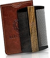 Man & Mane Premium Natural Ox Horn and Sandalwood Beard Comb — image 1